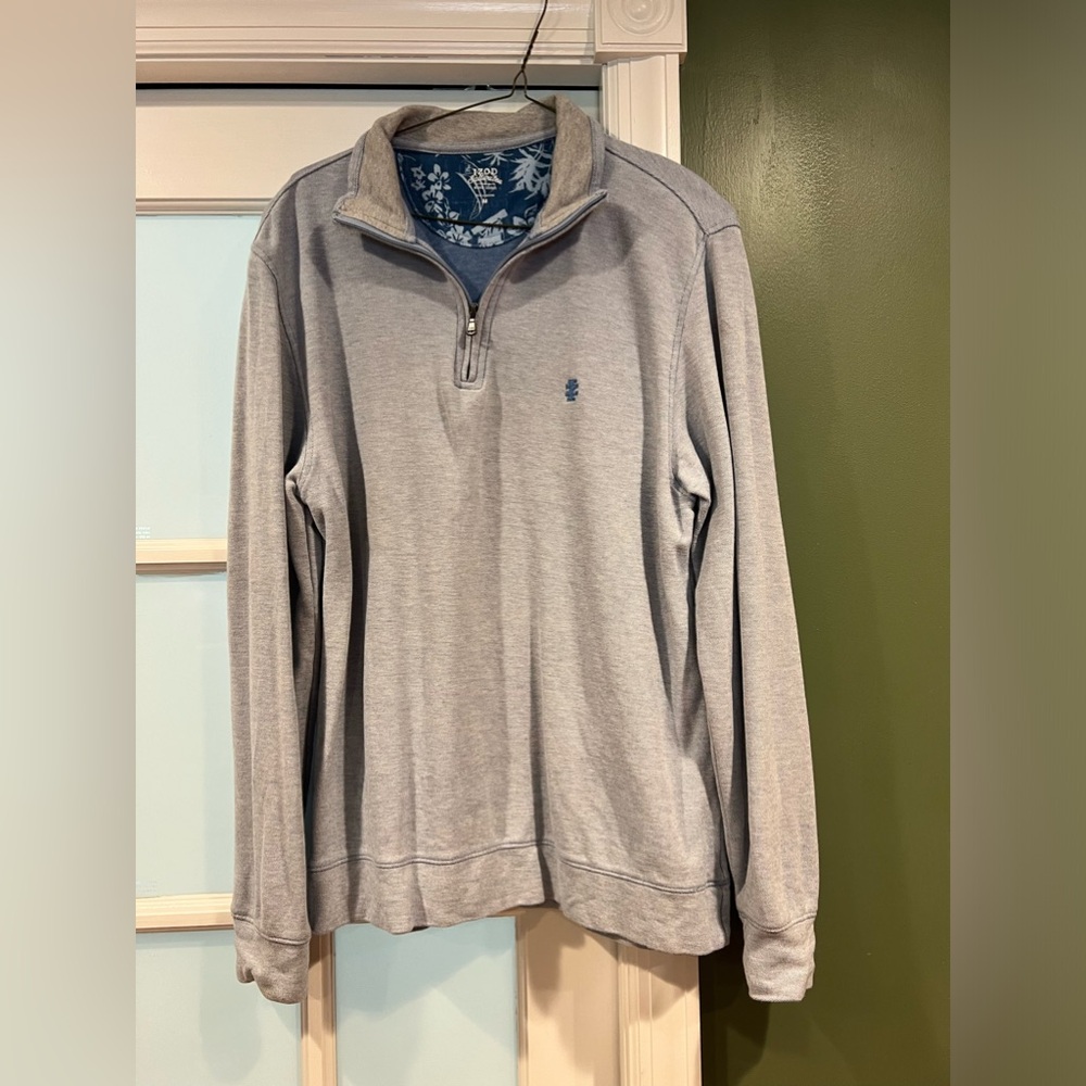 Izod 3-4 zip pullover